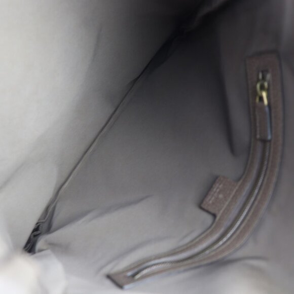 GUCCI Brown Leather Shoulder Bag - Picture 6 of 7